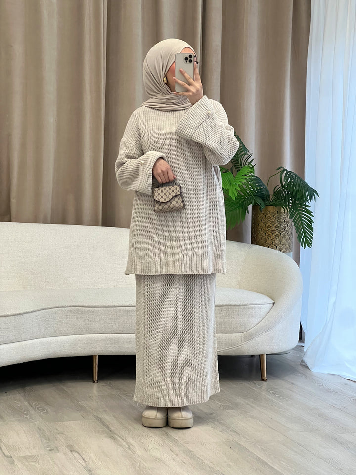 Farah Set in Beige