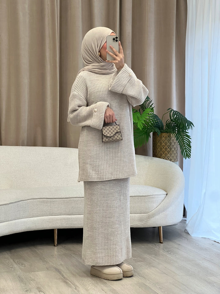 Farah Set in Beige