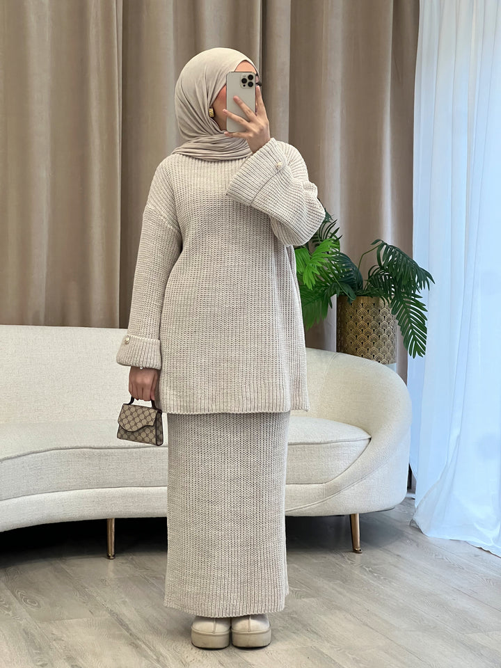 Farah Set in Beige