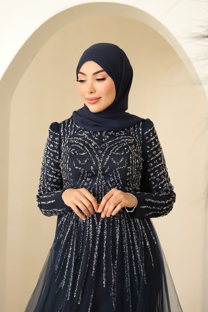 Fery Couture Abendkleid in Blue